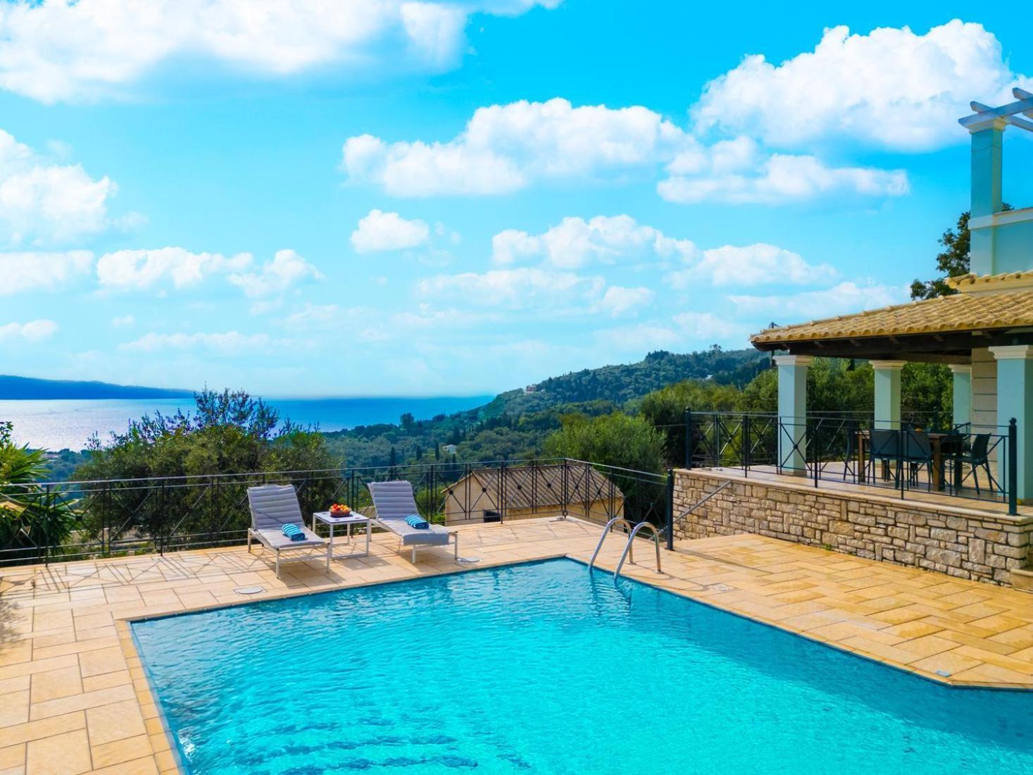 Villa Eleni Agios Stephanos Sidárion Exterior foto