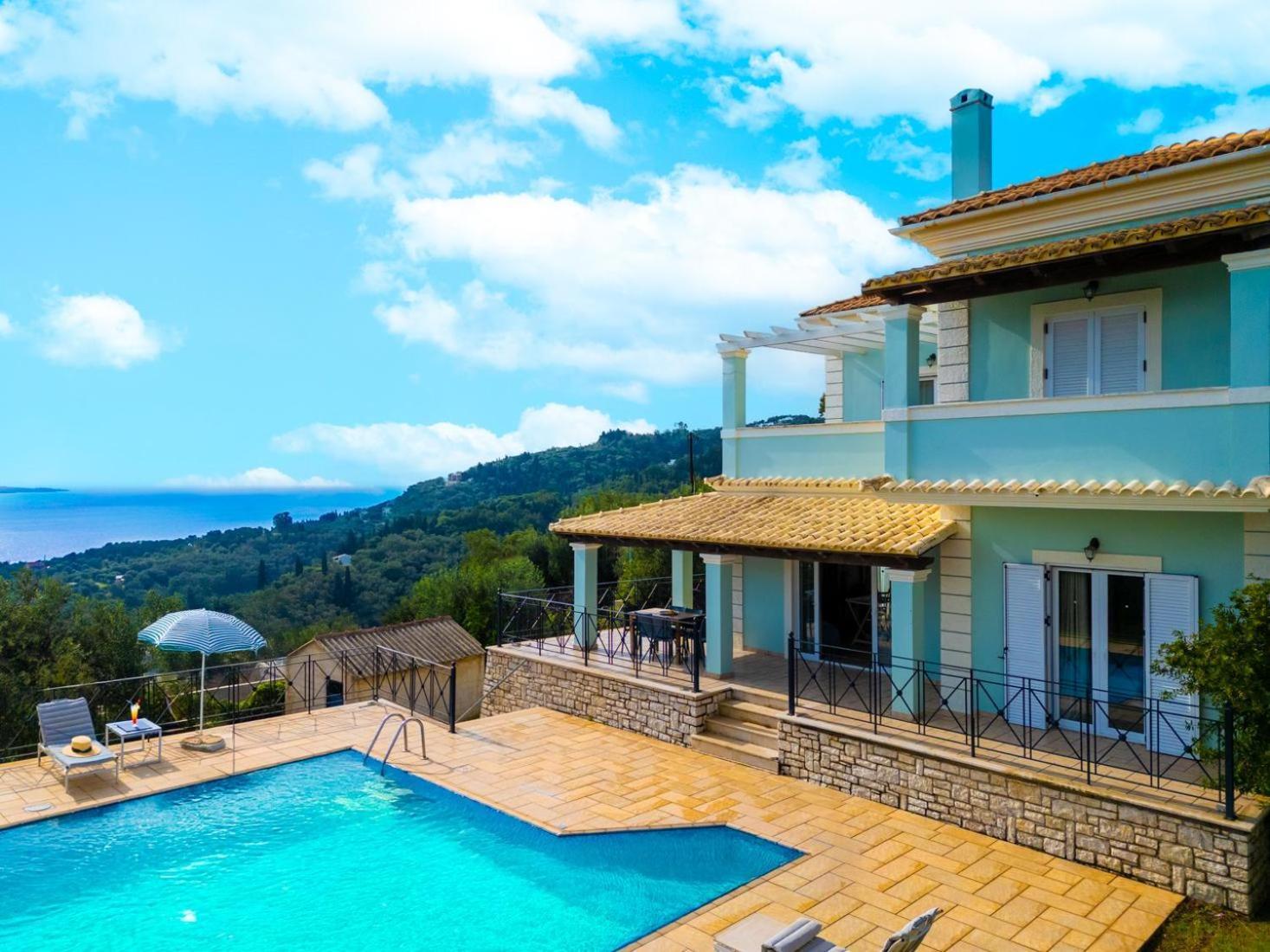 Villa Eleni Agios Stephanos Sidárion Exterior foto