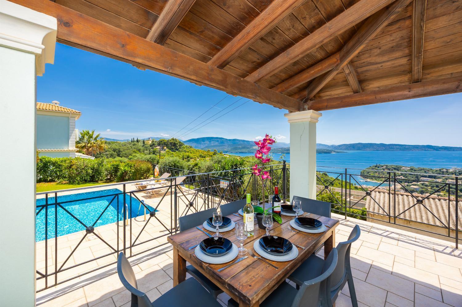 Villa Eleni Agios Stephanos Sidárion Exterior foto